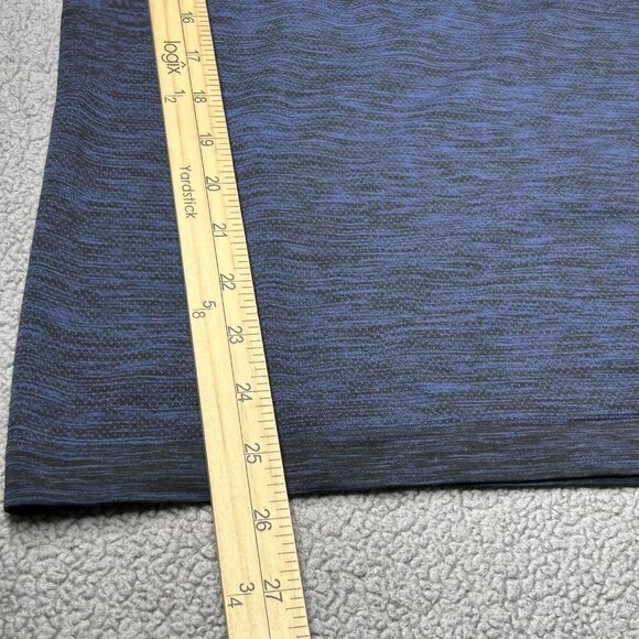 Lululemon Shirt Mens M/L Blue Metal Vent Tech Mesh Lightweight Athletic Gym - Picture 13 of 13